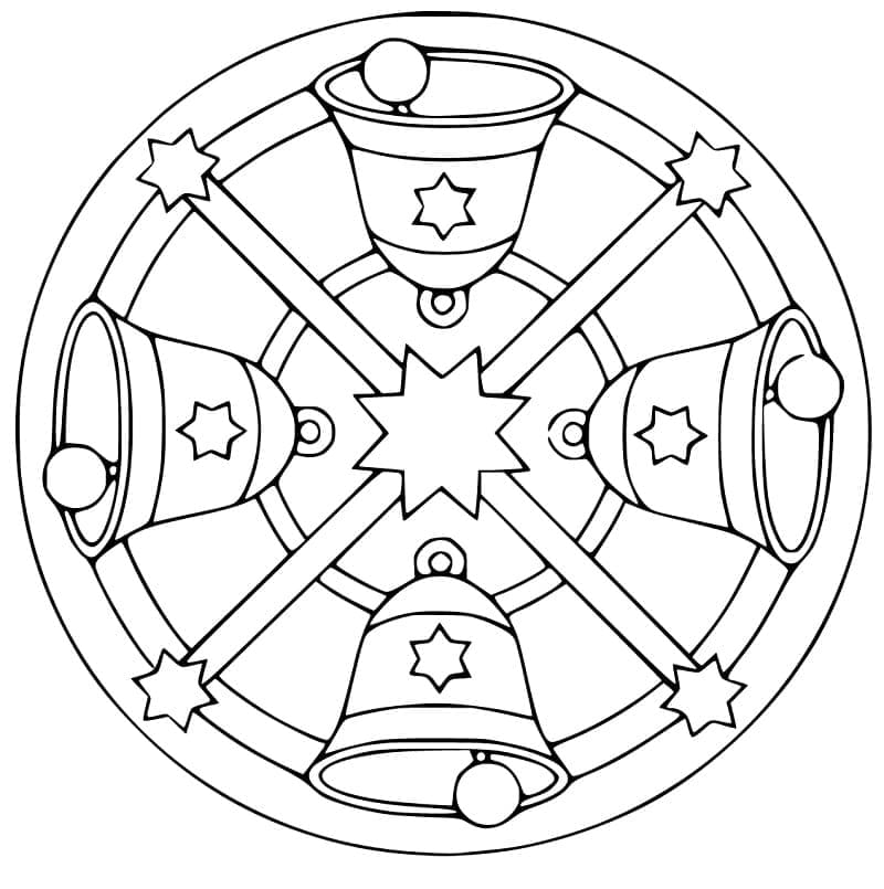 Mandalas de Noël 15